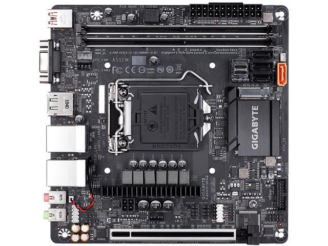 GIGABYTE C246N-WU2 LGA 1151 (300 Series) Mini ITX Intel Motherboard
