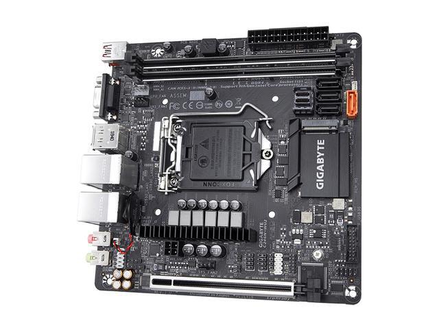 GIGABYTE C246N-WU2 LGA 1151 (300 Series) Mini ITX Intel Motherboard