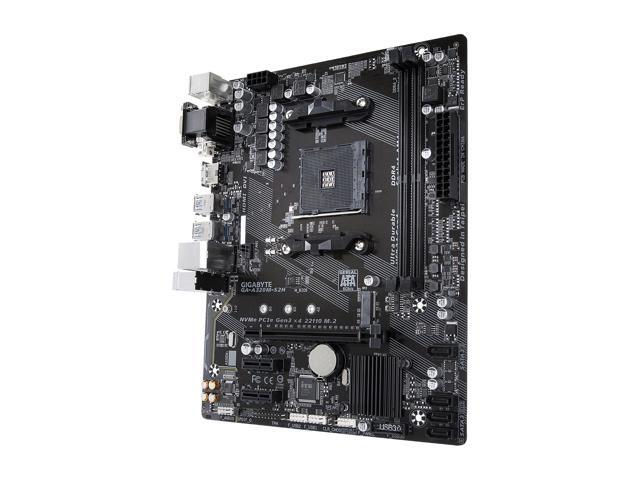 GIGABYTE GA-A320M-S2H AM4 Micro ATX AMD Motherboard