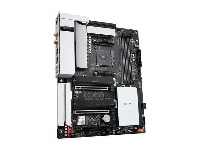 GIGABYTE B550 VISION D AM4 AMD B550 ATX Motherboard with Dual M.2, SATA 6Gb/s, USB 3.2 Type-C with Thunderbolt 3, WIFI 6, Dual Intel GbE LAN, PCIe 4.0