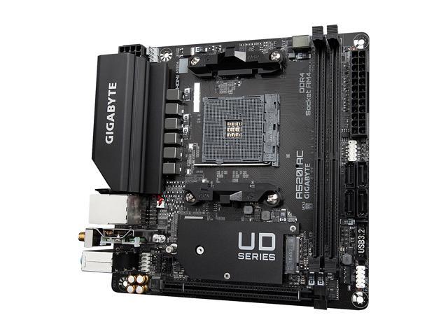 GIGABYTE A520I AC AM4 Mini ITX AMD Motherboard