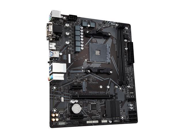 GIGABYTE A520M S2H AM4 Micro ATX AMD Motherboard