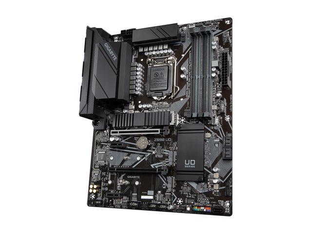 GIGABYTE Z590 UD LGA 1200 Intel Z590 ATX Motherboard with Triple M.2, PCIe 4.0, USB 3.2 Gen 2, 2.5GbE LAN
