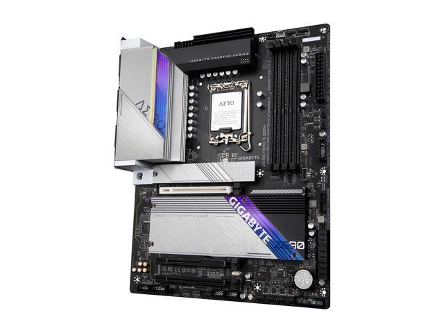 GIGABYTE Z690 AERO G DDR4 LGA 1700 Intel Z690 ATX Motherboard with DDR4, Quad M.2, PCIe 5.0, USB 3.2 Gen2X2 Type-C, WiFi 6, Intel 2.5 GbE LAN
