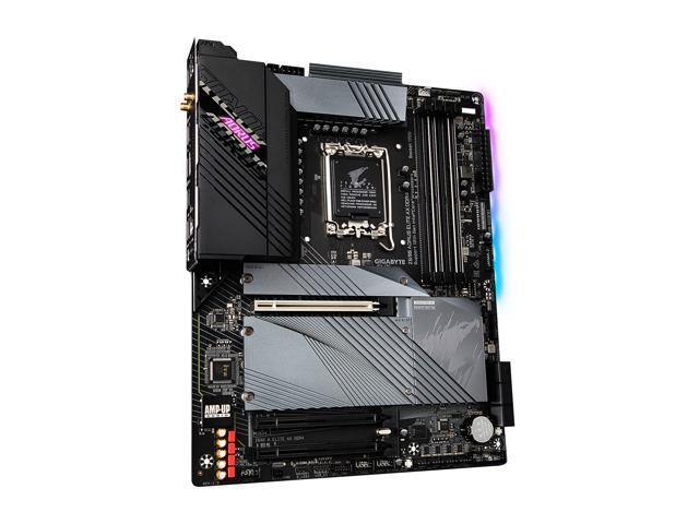 GIGABYTE Z690 AORUS ELITE AX DDR4 LGA 1700 Intel Z690 ATX Motherboard with DDR4, Quad M.2, PCIe 5.0, USB 3.2 Gen2X2 Type-C, WiFi 6, 2.5GbE LAN