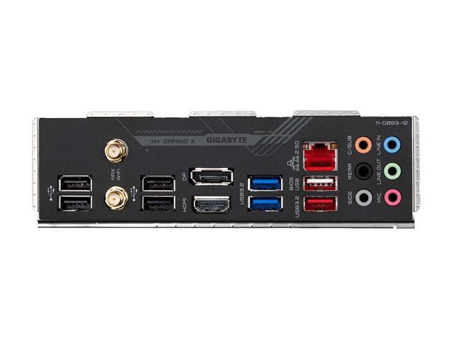 GIGABYTE B660 GAMING X AX DDR4 B660 Intel LGA 1700 ATX Motherboard with DDR4, Triple M.2, PCIe 4.0, USB 3.2 Gen2 Type-C, WiFi 6E 802.11ax, 2.5GbE LAN