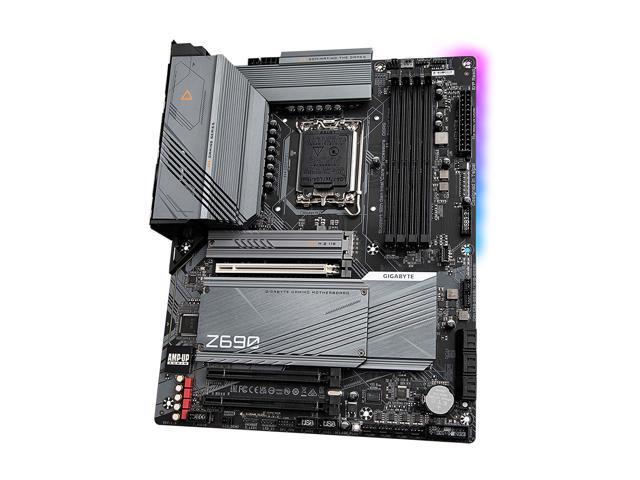 GIGABYTE Z690 GAMING X LGA 1700 Intel Z690 ATX Motherboard with DDR5, Quad M.2, PCIe 5.0, USB 3.2 Gen2X2 Type-C, 2.5GbE LAN