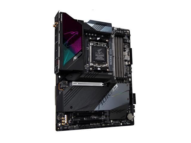 GIGABYTE B650E AORUS MASTER AM5 LGA 1718 AMD B650 ATX Motherboard DDR5, Quad M.2, PCIe 5.0, USB 3.2 Gen2X2 Type-C, AMD WiFi 6E, Intel 2.5GbE LAN,...