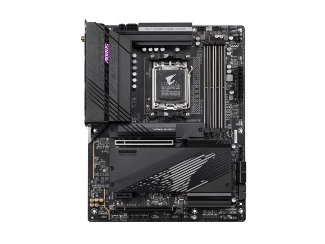 GIGABYTE B650 AORUS PRO AX AM5 LGA 1718 AMD B650 ATX Motherboard, DDR5, USB 3.2 Gen2X2 Type-C, WiFi 6E, Intel 2.5GbE LAN, Q-Flash Plus, EZ-Latch