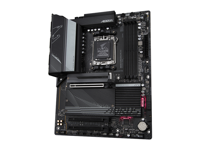 GIGABYTE - B650 AORUS ELITE AX (Socket AM5) AMD B650 ATX DDR5 Wi-Fi 6E Motherboard - Black - image 6