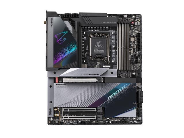 GIGABYTE Z790 AORUS MASTER LGA 1700 Intel Z790 EATX Motherboard with DDR5, 5* M.2, PCIe 5.0, USB 3.2 Gen2X2 Type-C, Intel WiFi 6E, Marvell AQtion...