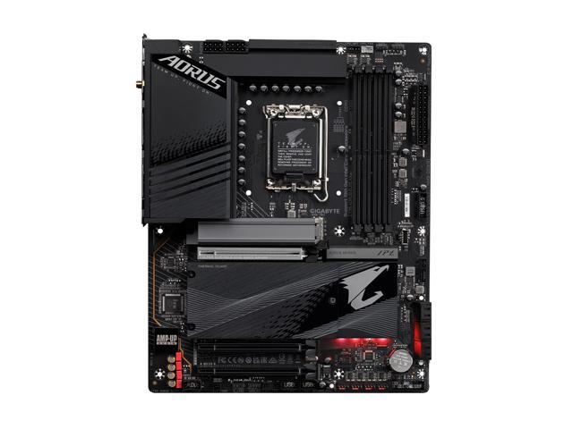 GIGABYTE - Z790 AORUS ELITE AX (Socket LGA 1700) Intel Z790 ATX DDR5 Wi-Fi 6E Motherboard - Black - image 3