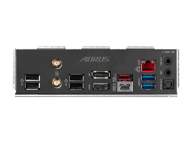 GIGABYTE B660M AORUS ELITE AX DDR4 B660 Intel LGA 1700 Micro-ATX Motherboard with DDR4, Dual M.2, PCIe 4.0, USB 3.2 Gen2 Type-C, WIFI 6E, 2.5GbE LAN