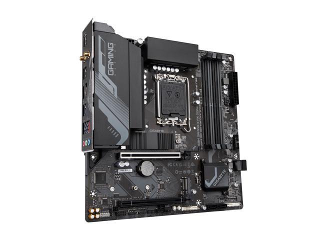 GIGABYTE B760M GAMING X AX DDR4 LGA 1700 Intel B760 M-ATX Motherboard with DDR4, Dual M.2, PCIe 4.0, Front USB 3.2 Gen 2 Type-C, 2.5GbE LAN,...