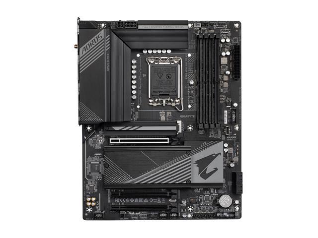 GIGABYTE B760 AORUS ELITE AX LGA 1700 Intel B760 ATX Motherboard with DDR5, Triple M.2, PCIe 4.0, USB 3.2 Gen2X2 Type-C, WiFi 6E, 2.5GbE LAN,...
