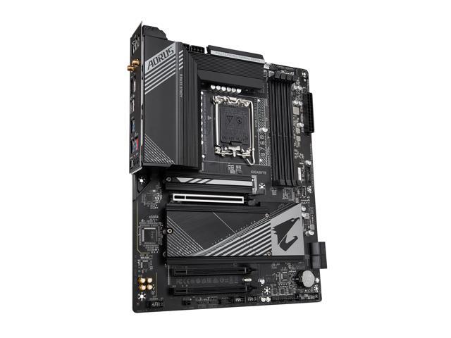 GIGABYTE B760 AORUS ELITE AX LGA 1700 Intel B760 ATX Motherboard with DDR5, Triple M.2, PCIe 4.0, USB 3.2 Gen2X2 Type-C, WiFi 6E, 2.5GbE LAN,...