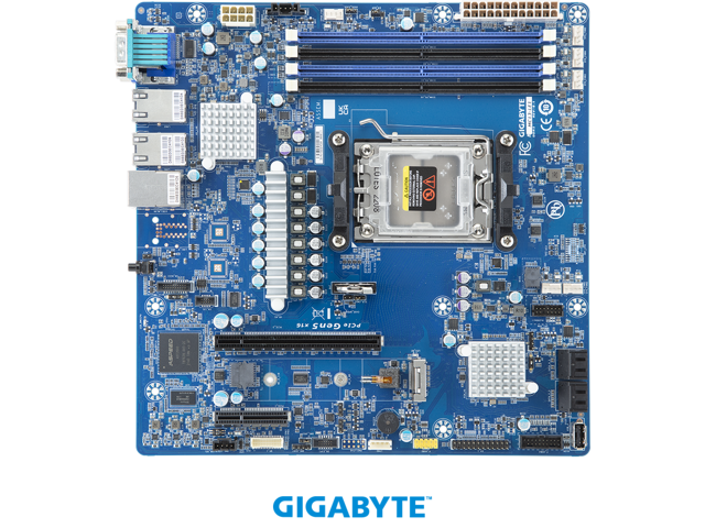 GIGABYTE MC13-LE1 Server Motherboard-AMD EPYC 4005/4004 & Ryzen 9000/7000 - microATX UP 10Gb/s LAN
