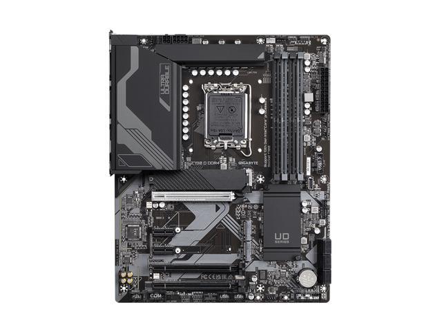 GIGABYTE Z790 D DDR4 LGA 1700 Intel Z790 ATX Motherboard with DDR4, Triple M.2, PCIe 5.0, USB 3.2 Gen2X2 Type-C, 2.5GbE LAN, PCIe EZ-Latch, Multi-Key