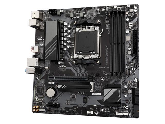 GIGABYTE A620M GAMING X AM5 LGA 1718 AMD A620 M-ATX Motherboard with 5-Year Warranty, DDR5, PCIe 4.0 M.2, PCIe 4.0, USB 3.2 Gen1x2 Type-C,,...