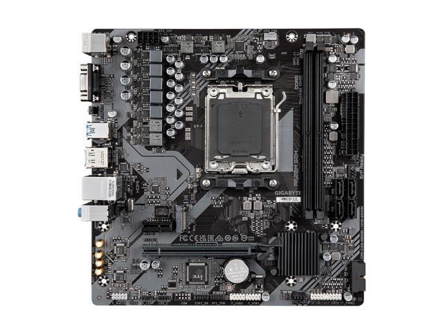 Open Box - GIGABYTE A620M S2H AM5 LGA 1718 AMD A620 M-ATX Motherboard with 3-Year Warranty, DDR5, Single M.2, PCIe 4.0, USB 3.2 Gen1, Realtek 1GbE...