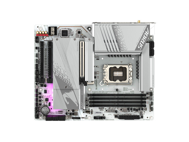 GIGABYTE Z790 AORUS ELITE AX ICE LGA 1700 Intel Z790 X ATX Motherboard with DDR5, 4* M.2, PCIe 5.0, USB 3.2 Type-C, Wi-Fi 6E, 2.5GbE LAN, Q-Flash...