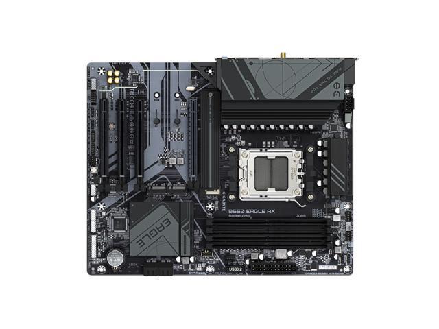 GIGABYTE - B650 EAGLE AX (Socket AM5) AMD B650 ATX DDR5 Wi-Fi 6E Motherboard - Black - image 7