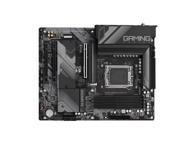 GIGABYTE B650 GAMING X AX V2 AM5 LGA 1718 AMD B650 ATX DDR5, Triple M.2, PCIe 5.0, USB 3.2 Gen2x2 Type-C, AMD Wi-Fi 6E, Realtek 2.5GbE LAN