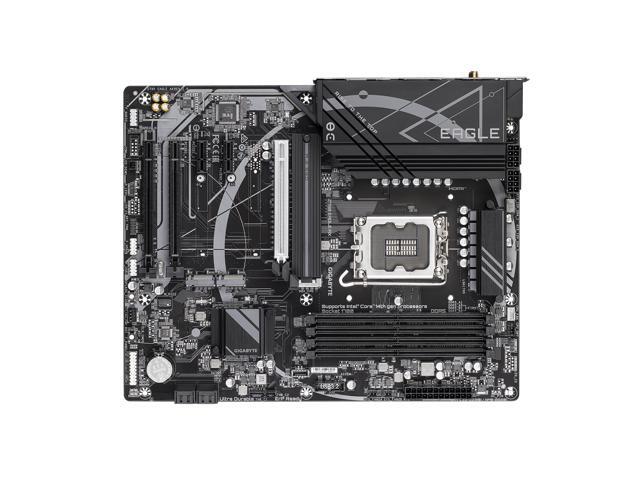 GIGABYTE - Z790 EAGLE AX (Socket LGA 1700) Intel Z790 ATX DDR5 Wi-Fi 6E Motherboard - Black - image 5
