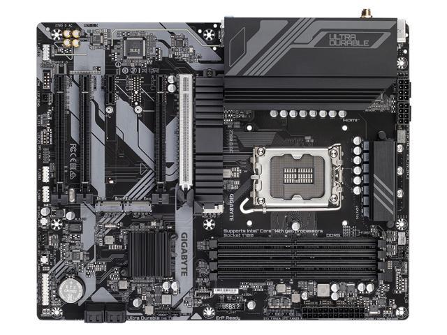 GIGABYTE Z790 D AC LGA 1700 Intel Z790 ATX Motherboard with DDR5, Triple M.2, PCIe 5.0, USB 3.2 Gen2X2 Type-C, 2.5GbE LAN, PCIe EZ-Latch, Multi-Key