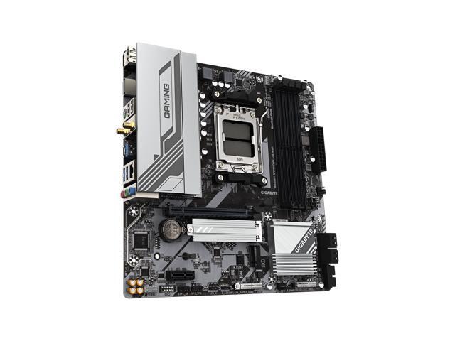 GIGABYTE B650M GAMING PLUS WIFI AM5 LGA 1718 AMD B650 M-ATX, DDR5, PCIe 4.0 M.2, PCIe 4.0, USB 3.2 Gen 1 Type-C, Wi-Fi 6E, 2.5GbE LAN