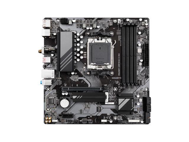 GIGABYTE A620M GAMING X AX (Rev. 1.1) AM5 LGA 1718 AMD A620 M-ATX, DDR5, PCIe 4.0 M.2, PCIe 4.0, USB 3.2 Gen1x2 Type-C, Wi-Fi 6E, Realtek 1GbE LAN,...