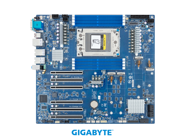 GIGABYTE MH53-G40 Server Motherboard - AMD Ryzen Threadripper PRO 9000/7000 WX - E-ATX UP
