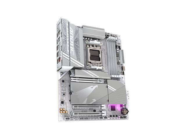 GIGABYTE - X870 AORUS ELITE WIFI7 ICE (Socket AM5) AMD X870 ATX DDR5 Wi-Fi 7 Motherboard - White - image 5