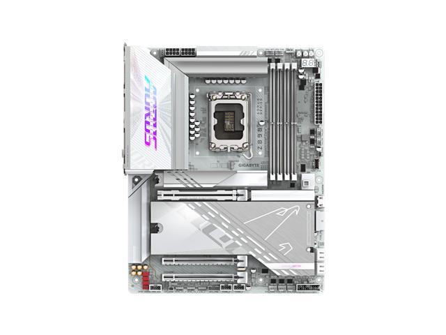GIGABYTE - Z890 AORUS PRO ICE (Socket LGA 1851) Intel Z890 ATX DDR5 Wi-Fi 7 Motherboard - White - image 3