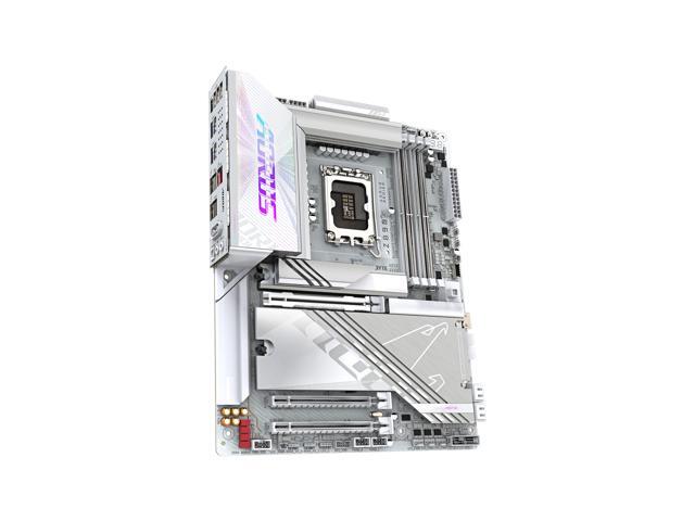 GIGABYTE - Z890 AORUS PRO ICE (Socket LGA 1851) Intel Z890 ATX DDR5 Wi-Fi 7 Motherboard - White - image 4