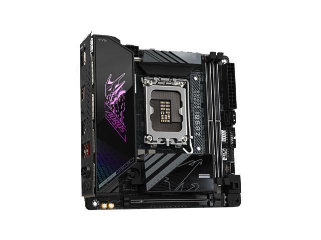GIGABYTE Z890I AORUS ULTRA Ultra Core (Series 2) LGA 1851, Mini-ITX, DDR5, 2x M.2, PCIe 5.0, Thunderbolt 4, WIFI7, 2.5GbE LAN, EZ-Latch