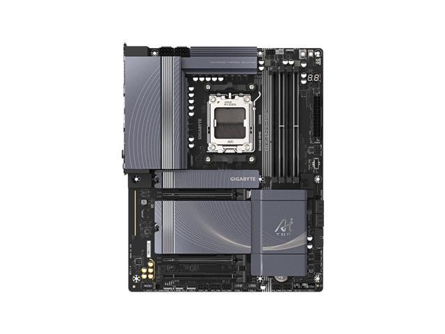 GIGABYTE B850 AI TOP AMD AM5 LGA 1718 Motherboard, ATX, DDR5, 3x M.2, PCIe 5.0, USB-C, WIFI7, 10GbE LAN, EZ-Latch