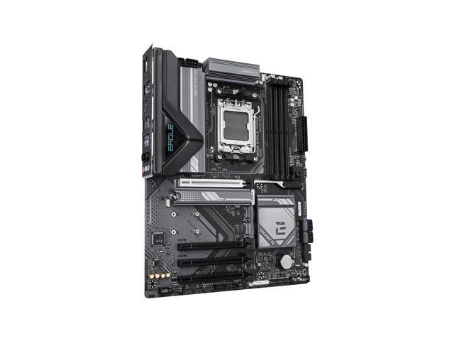GIGABYTE B850 EAGLE WIFI6E AMD AM5 LGA 1718 Motherboard, ATX, DDR5, 3x M.2, PCIe 5.0, USB-C, WIFI6E, 1GbE LAN, EZ-Latch 5-Year Warranty