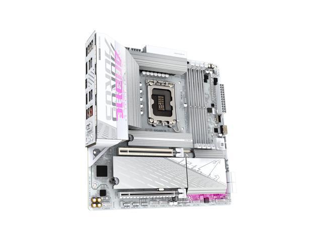 GIGABYTE B860M AORUS ELITE WIFI6E ICE Intel Core Ultra (Series 2) LGA 1851 Motherboard, mATX, DDR5, 3x M.2, PCIe 5.0, USB-C, WIFI6E, 2.5GbE LAN,...