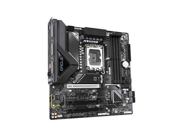 Open Box - GIGABYTE B860M EAGLE PLUS WIFI6E Intel Core Ultra (Series 2) LGA 1851 Motherboard, mATX, DDR5, 2x M.2, PCIe 5.0, USB-C, WIFI6E, 2.5GbE...
