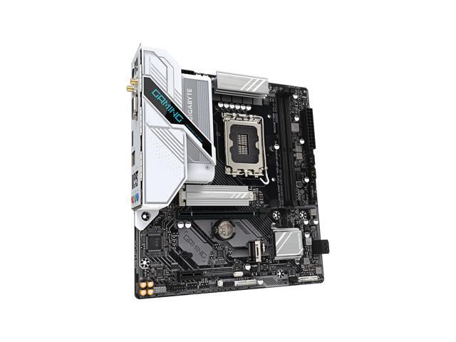 GIGABYTE B760M GAMING PLUS WIFI LGA 1700 Intel B760 M-ATX Motherboard with DDR5, 2* M.2, PCIe 4.0, USB Type-C, WiFi 6, 2.5 GbE LAN, Q-Flash Plus,...