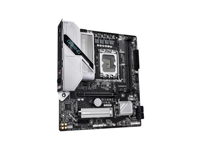 GIGABYTE - H810M GAMING WIFI6 (Socket LGA 1851) Intel H810 mATX DDR5 Wi-Fi 6 Motherboard - Black - image 4