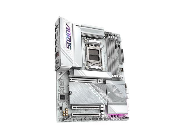 GIGABYTE - X870E AORUS ELITE WIFI7 ICE (Socket AM5) AMD X870E ATX DDR5 Wi-Fi 7 Motherboard - White - image 4