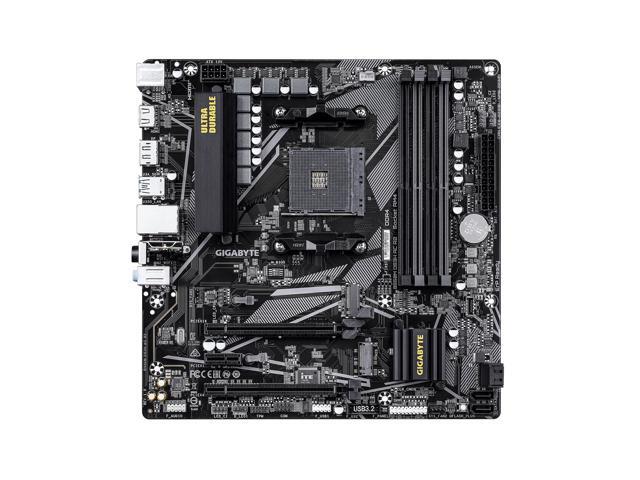 GIGABYTE - B550M DS3H AC R2 (Socket AM4) AMD B550 Micro-ATX DDR4 Wi-Fi 6 Motherboard - Black - image 3
