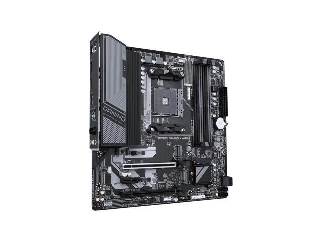 GIGABYTE - B550M GAMING X WIFI6E (Socket AM4) AMD B550 Micro-ATX DDR4 Wi-Fi 6 Motherboard - Black - image 4