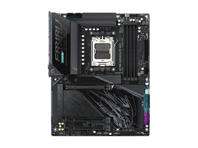 GIGABYTE X870E AORUS ELITE X3D AMD AM5 LGA 1718 ATX Motherboard, Supports AMD Ryzen 9000/8000/7000 Series Processors, DDR5, 16+2+2 Power Phase, 4x...