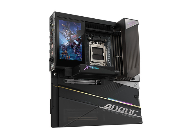 GIGABYTE X870E AORUS XTREME X3D AI TOP AMD AM5 LGA 1718, E-ATX, Supports AMD Ryzen 9000/8000/7000 Series Processors, DDR5, 24+2+2 Total Power...
