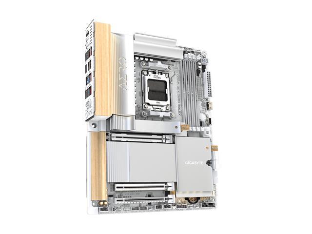 GIGABYTE X870E AERO X3D WOOD AMD AM5 LGA 1718 Motherboard, ATX, Supports AMD Ryzen 9000/8000/7000 Series Processors, DDR5, 16+2+2 Total Power...