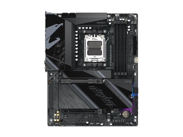 GIGABYTE X870 AORUS ELITE X3D AMD AM5 ATX Motherboard, Supports AMD Ryzen 9000/8000/7000 Series, DDR5, 16+2+2 Power Phase, 4x M.2, PCIe 5.0, USB4,...