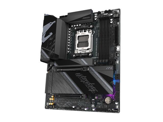 GIGABYTE X870 AORUS ELITE X3D AMD AM5 ATX Motherboard, Supports AMD Ryzen 9000/8000/7000 Series, DDR5, 16+2+2 Power Phase, 4x M.2, PCIe 5.0, USB4,...